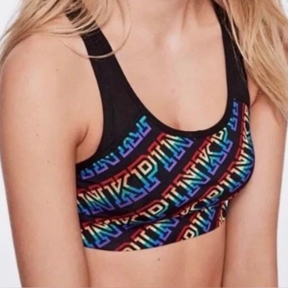 VS Pink Sports Bra XS multicolored